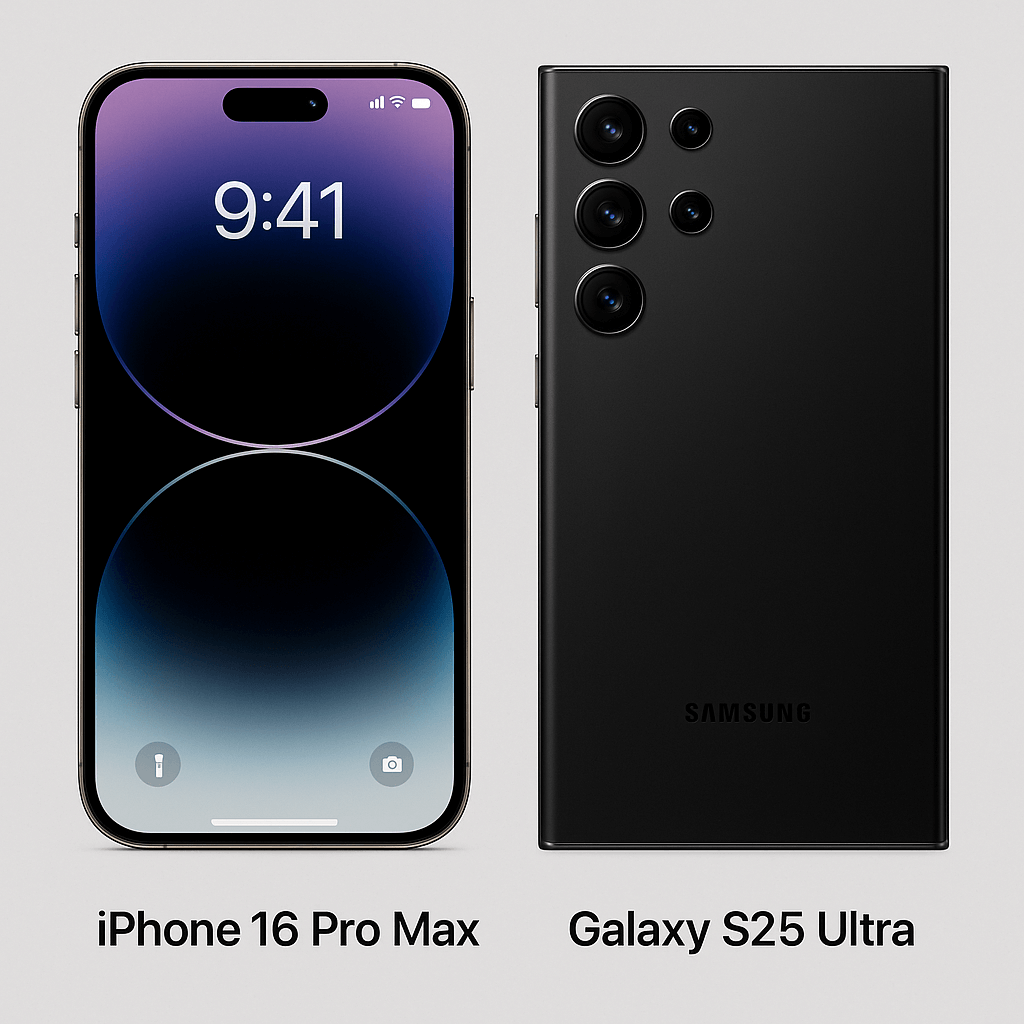 iPhone 16 Pro Max vs Samsung S25 Ultra