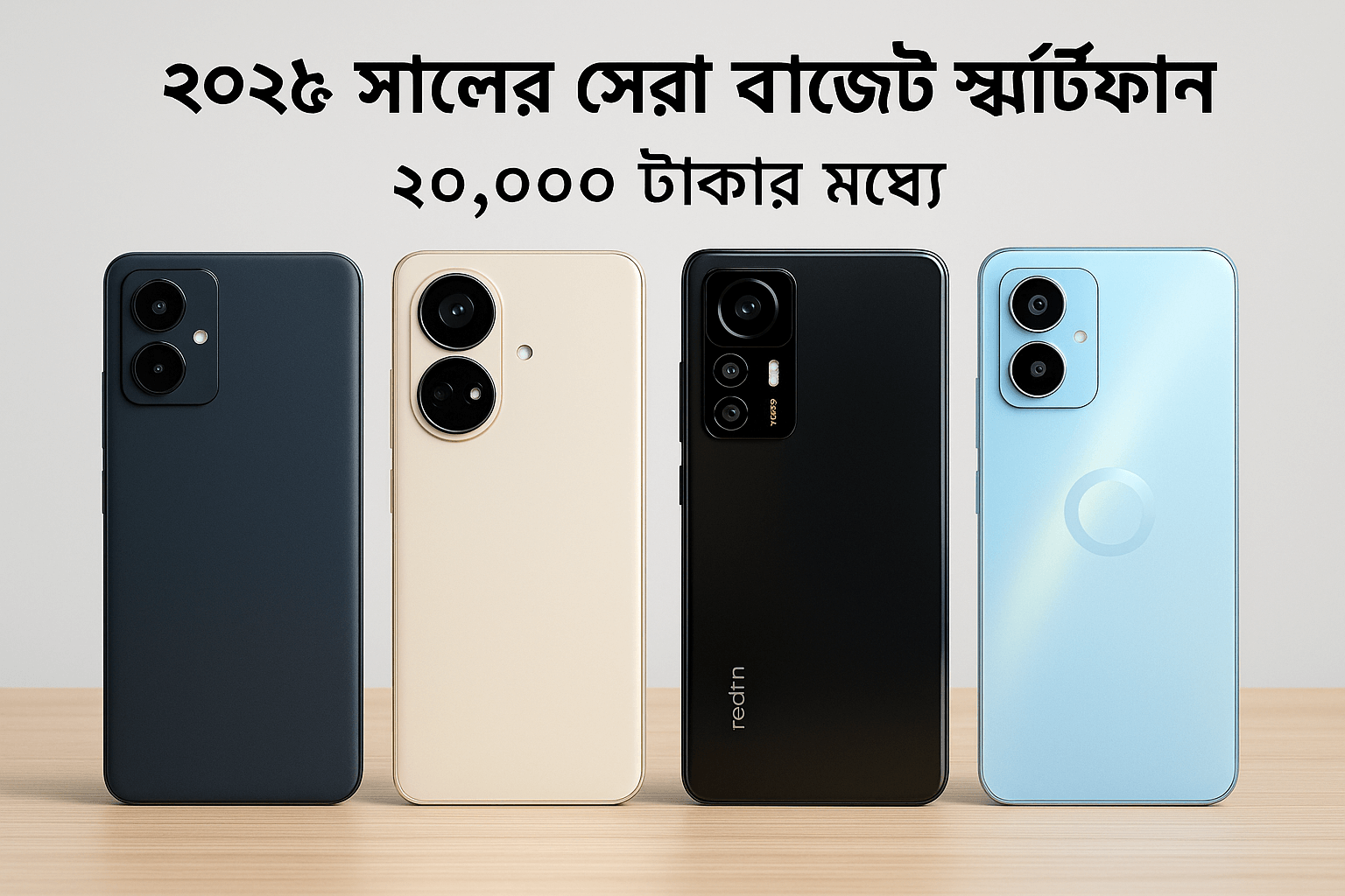 Best Budget Smartphones in Bangladesh 2025